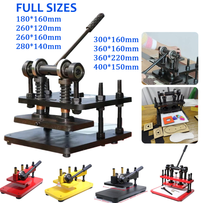 Leatherwork Machine - آلة قطع الجلود بالحجم الكامل، لوحة