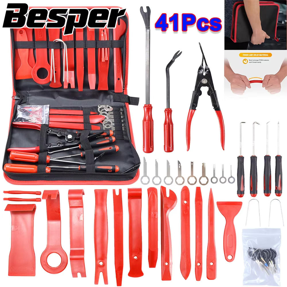 Rivet Setter Tool - مجموعة أدوات إزالة حواف السيارة للباب/اللوحة/لوحة