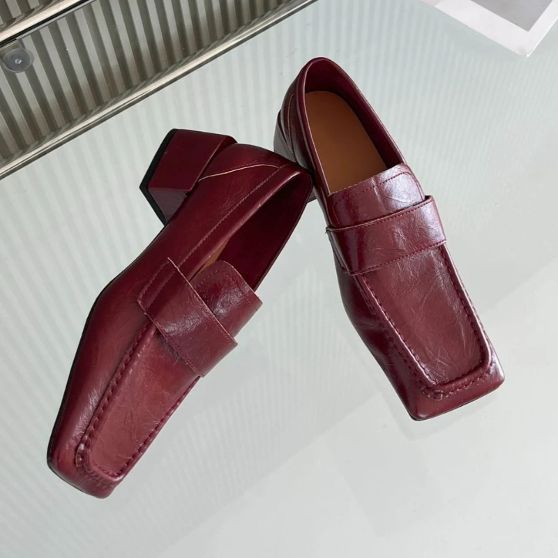 أحذية نسائية بكعب سميك ومقدمة  - مراجعة Leatherwork Designs وسعره