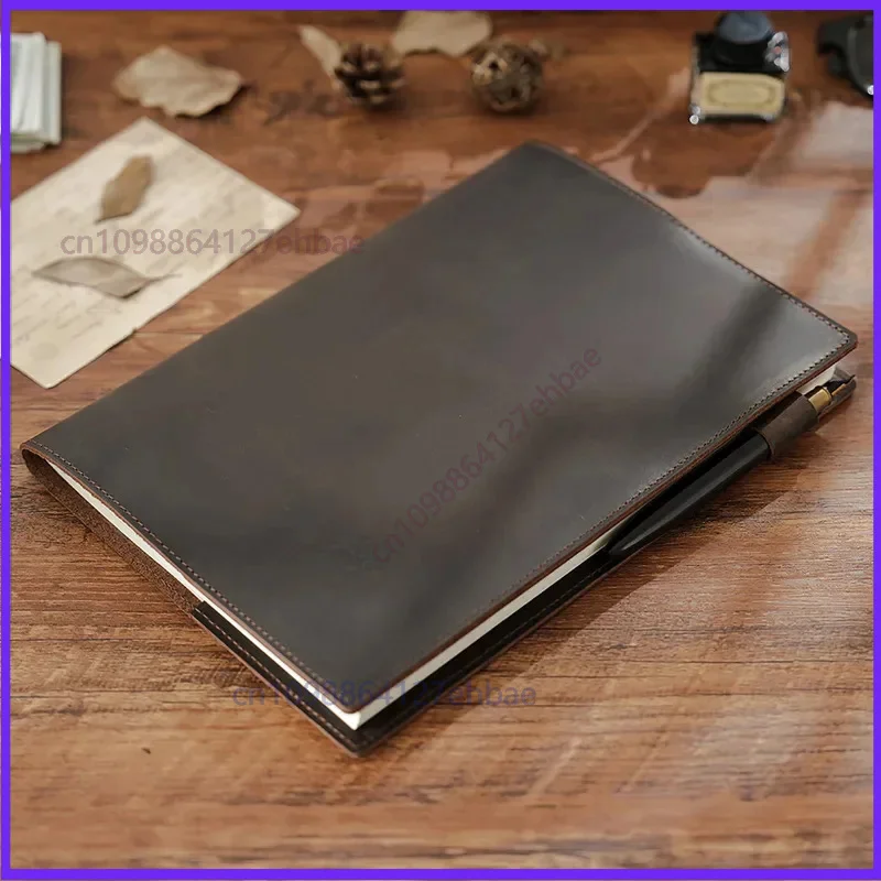 غلاف دفتر ملاحظات جلدي عتيق بح - مراجعة Leather Work Diary Covers وسعره