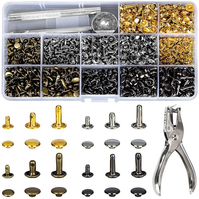 المعادن غطاء مزدوج المسامير مس - مراجعة Rivet Setter Tool وسعره