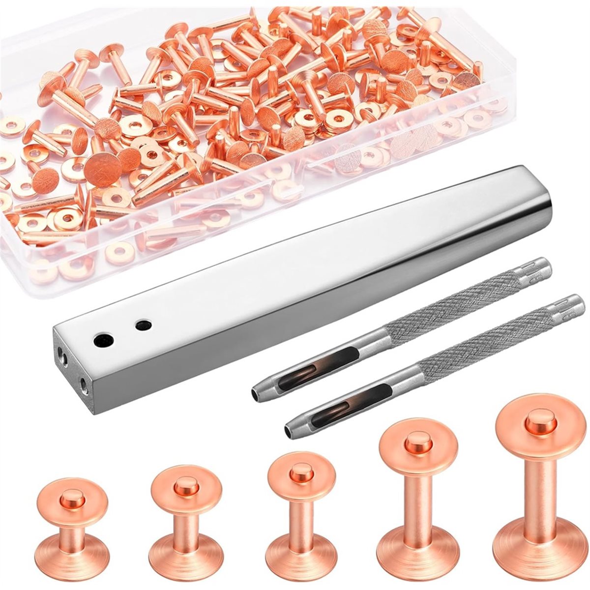 A56K 100 مجموعة من المسامير ال - مراجعة Rivet Setter Tool وسعره