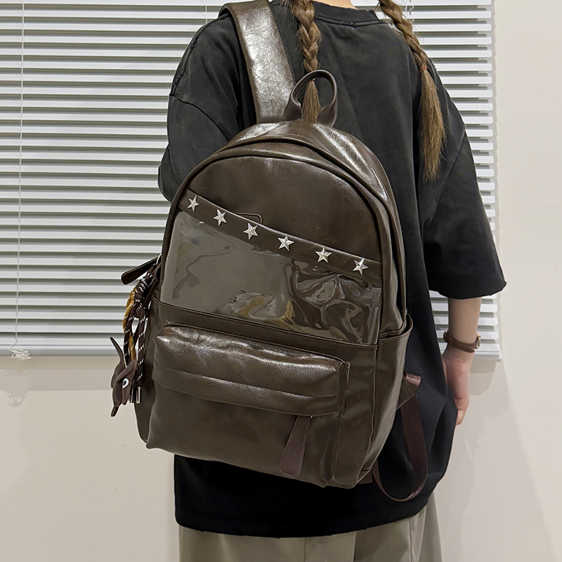 حقيبة ظهر من الجلد الصناعي للن - مراجعة Leather Work Rucksack Mens وسعره